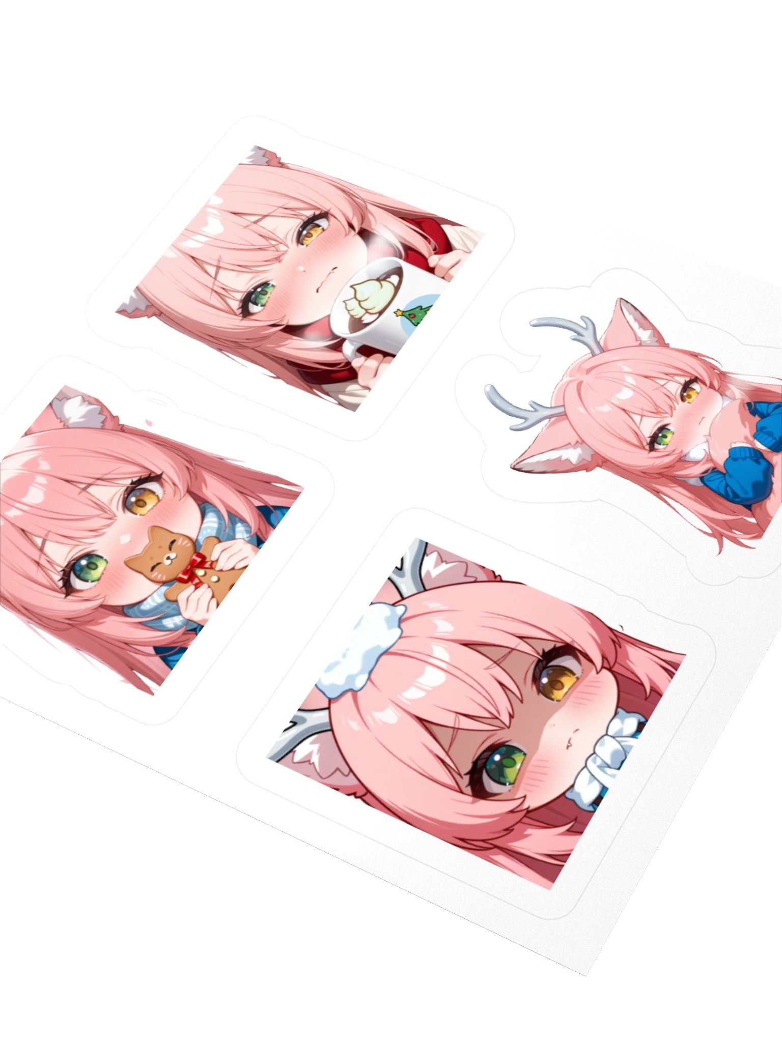 Cozy Winter Fox Sticker Pack product image (3)