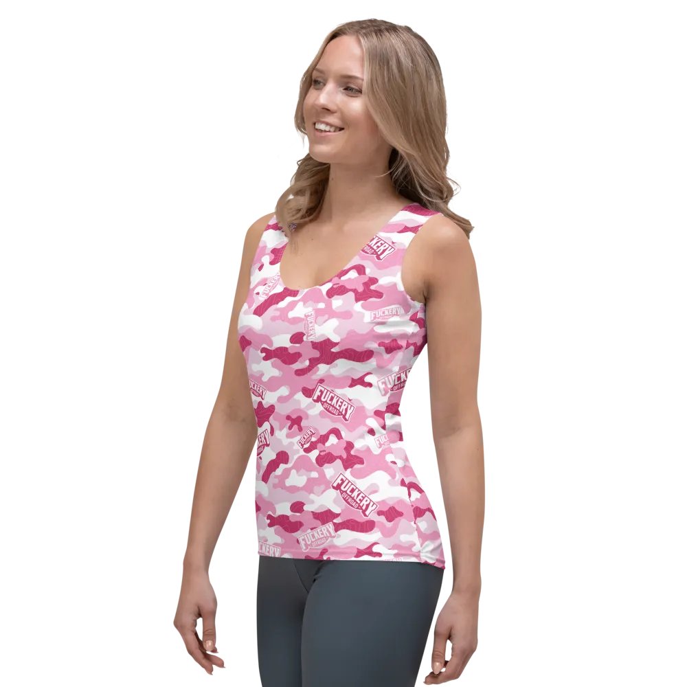 Ladies Fuckey Offroad Tank Top - Pink product image (7)