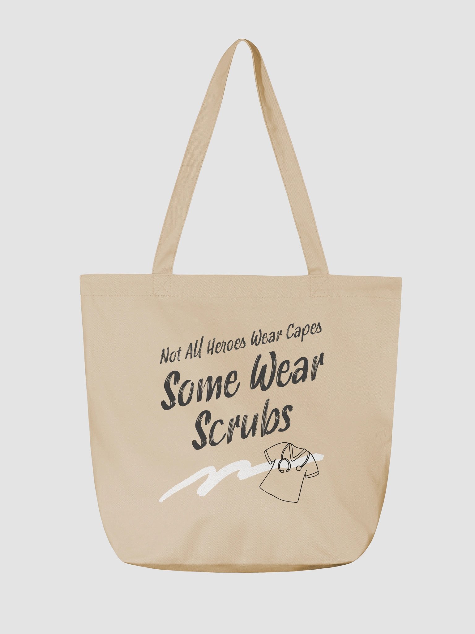 Not All Heroes Wear Capes Tote Bag product image (2)