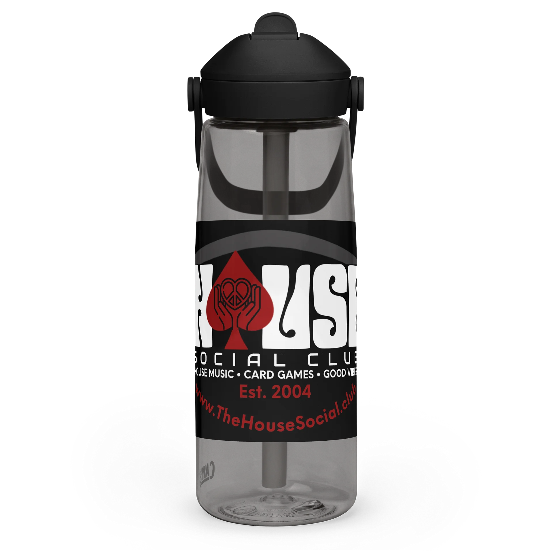 The House Social Club Flip Straw Bottle product image (3)