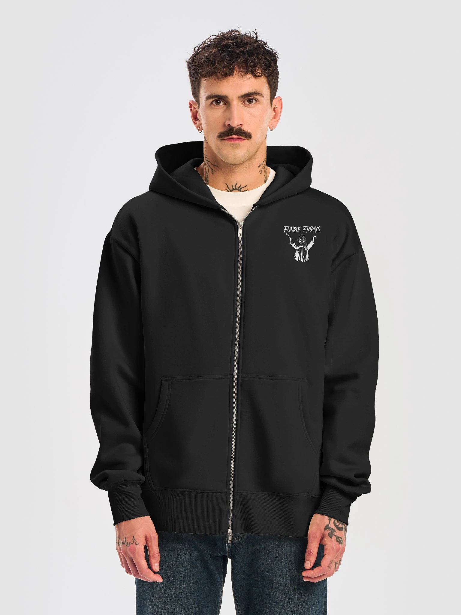 FF Logo Heavy Zip Hoodie product image (5)