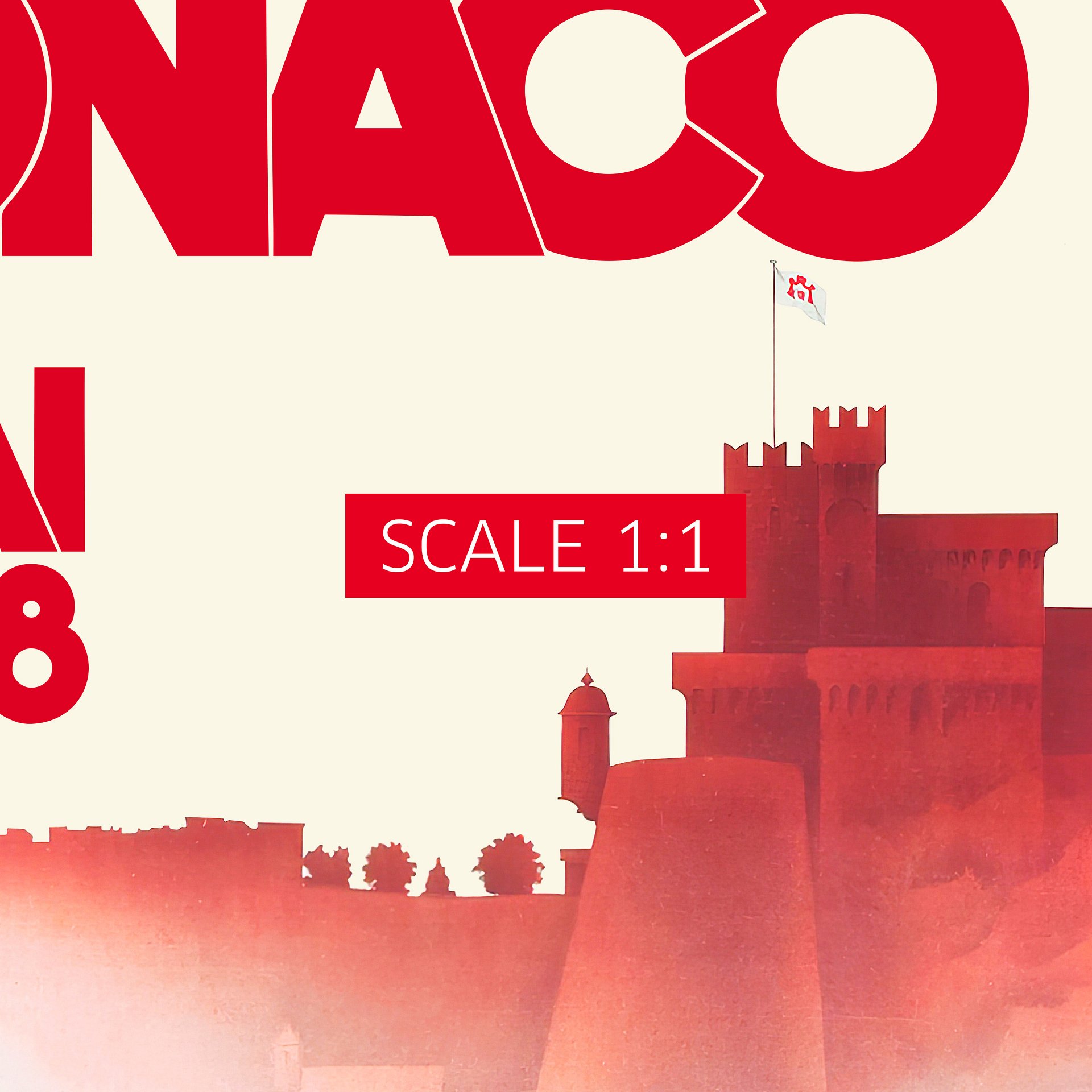 Monaco Vintage F1 Grand Prix, 1948 poster — Vintage Formula 1 poster, Monaco Grand Prix poster, retro travel poster, retro travel art product image (5)