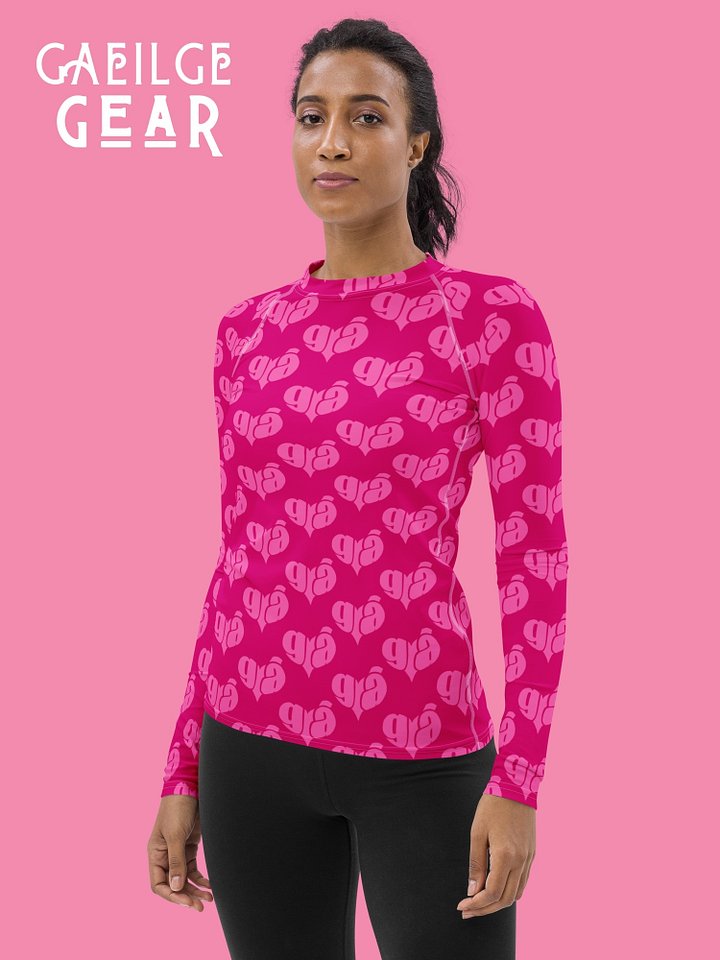 Grá Meaning Love 🩷 Ladies Sea Swimming Rash Guard product image (1)