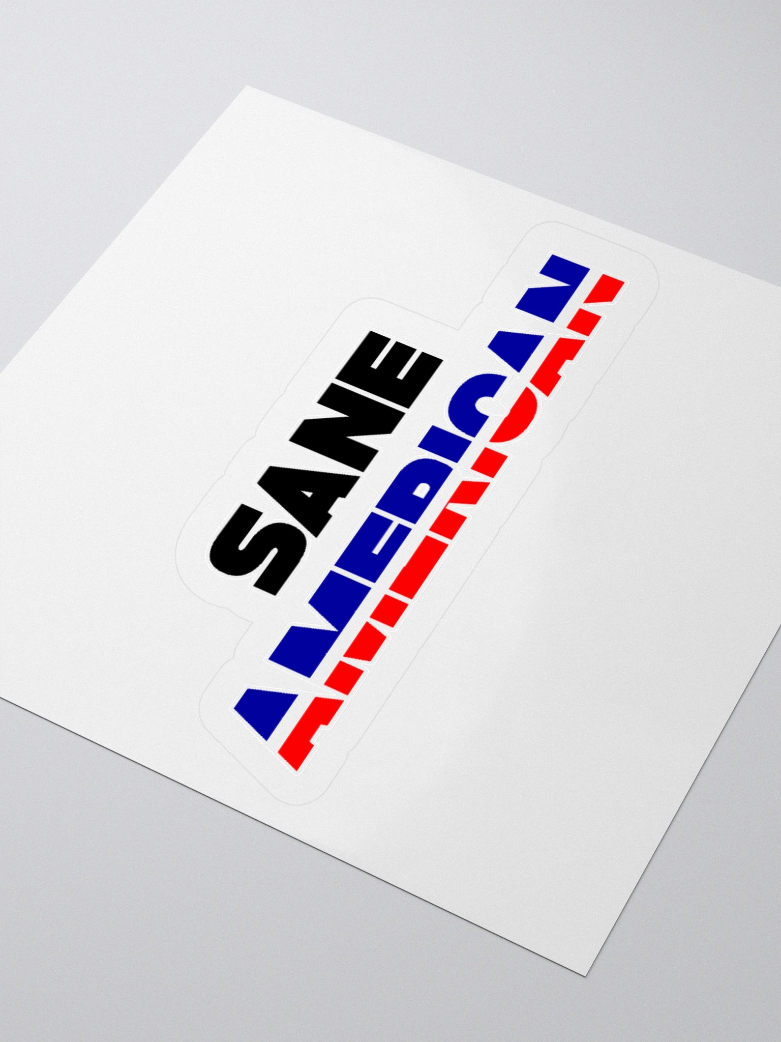 Sane American Sticker - Funny Progressive Vinyl Decal product image (4)