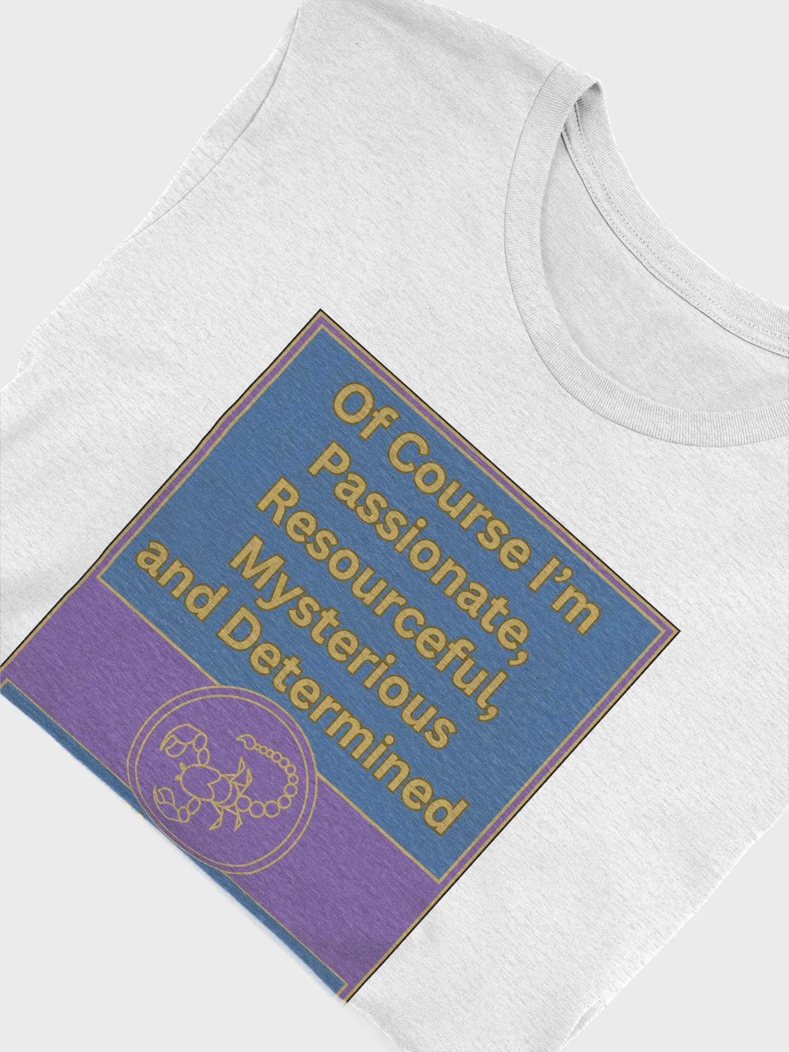 Of Course I’m Scorpio Zodiac Sign T-Shirt, Zodiac Sign Vibes T-Shirt, Scorpio T-Shirt, Astrological T-shirt product image (5)