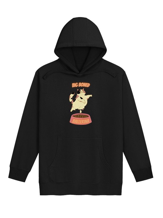 "Big Boned Ballerina" Premium Hoodie