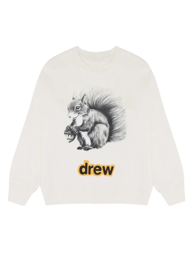 Drew House Real Sherman Crewneck Off White product image (1)