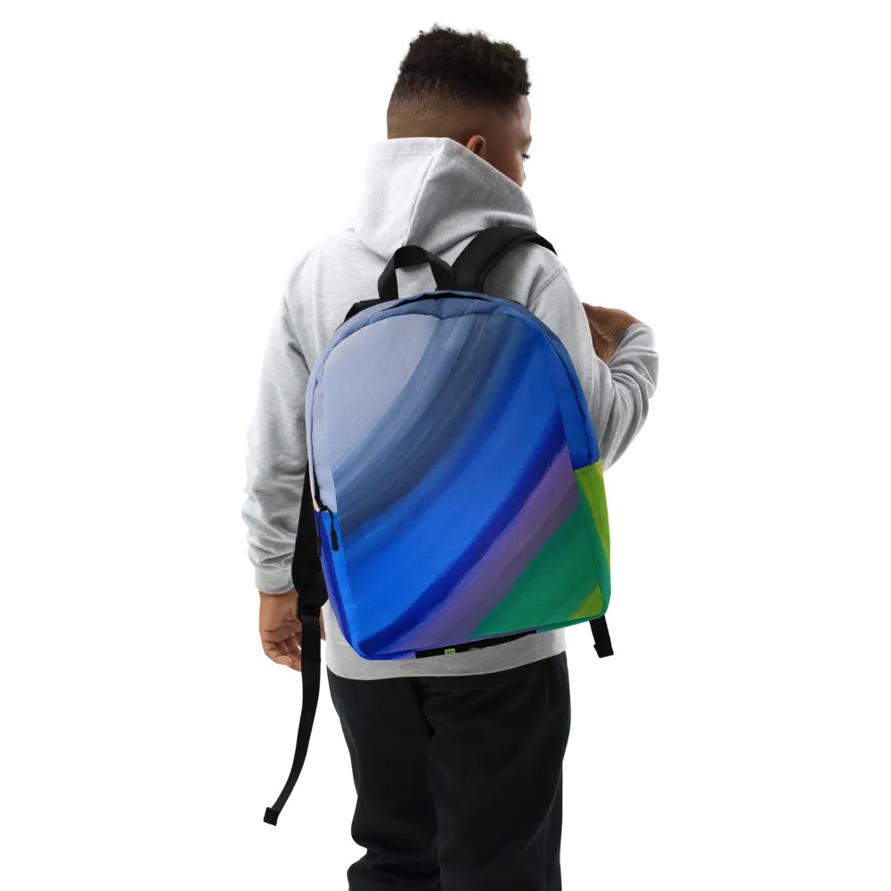 Sunrise Strokes All-Over Backpack product image (9)