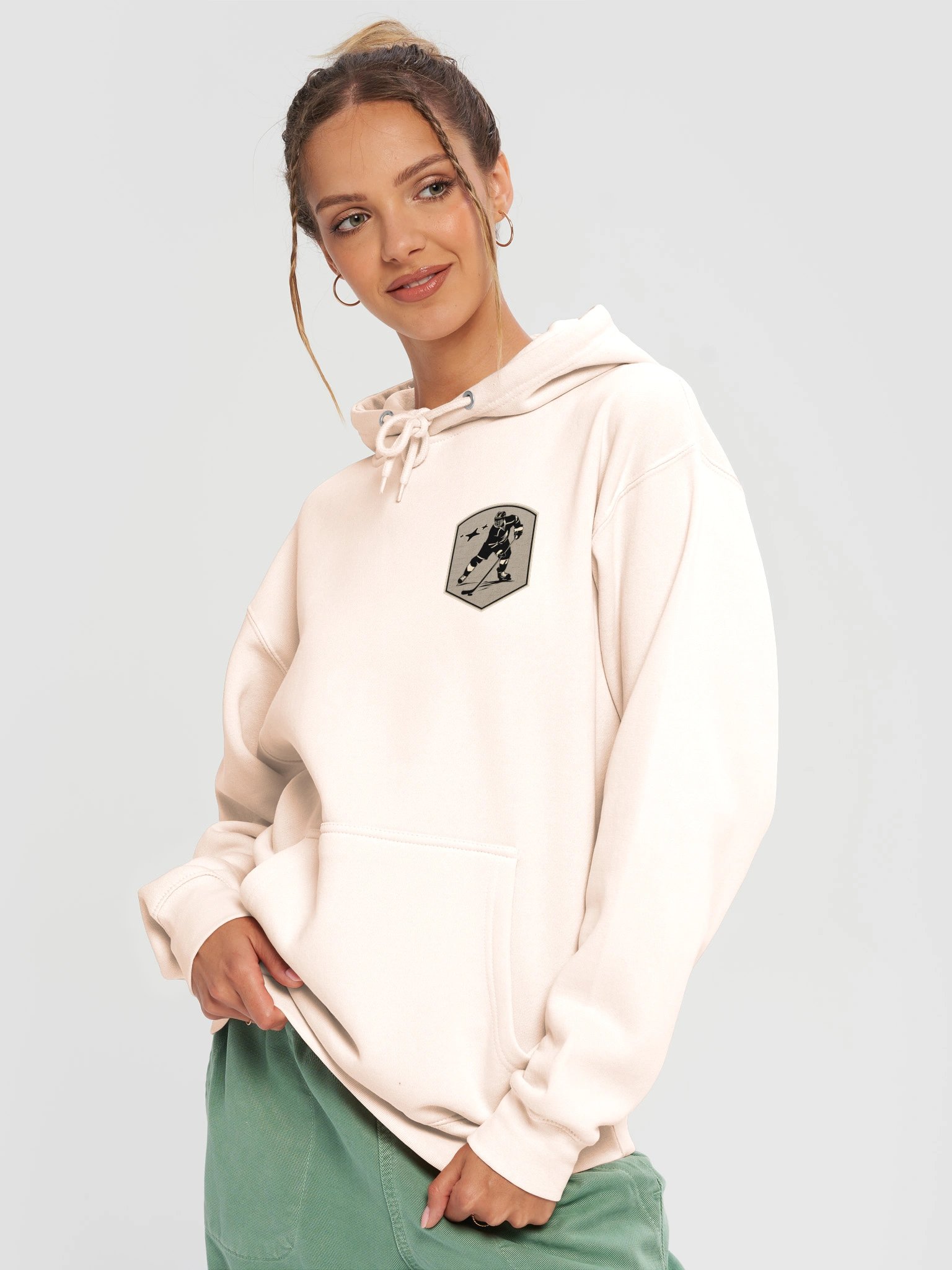 Hockey Rivalry On Ice - Northridge Knights vs Southview Sharks Game Day Hoodie product image (67)