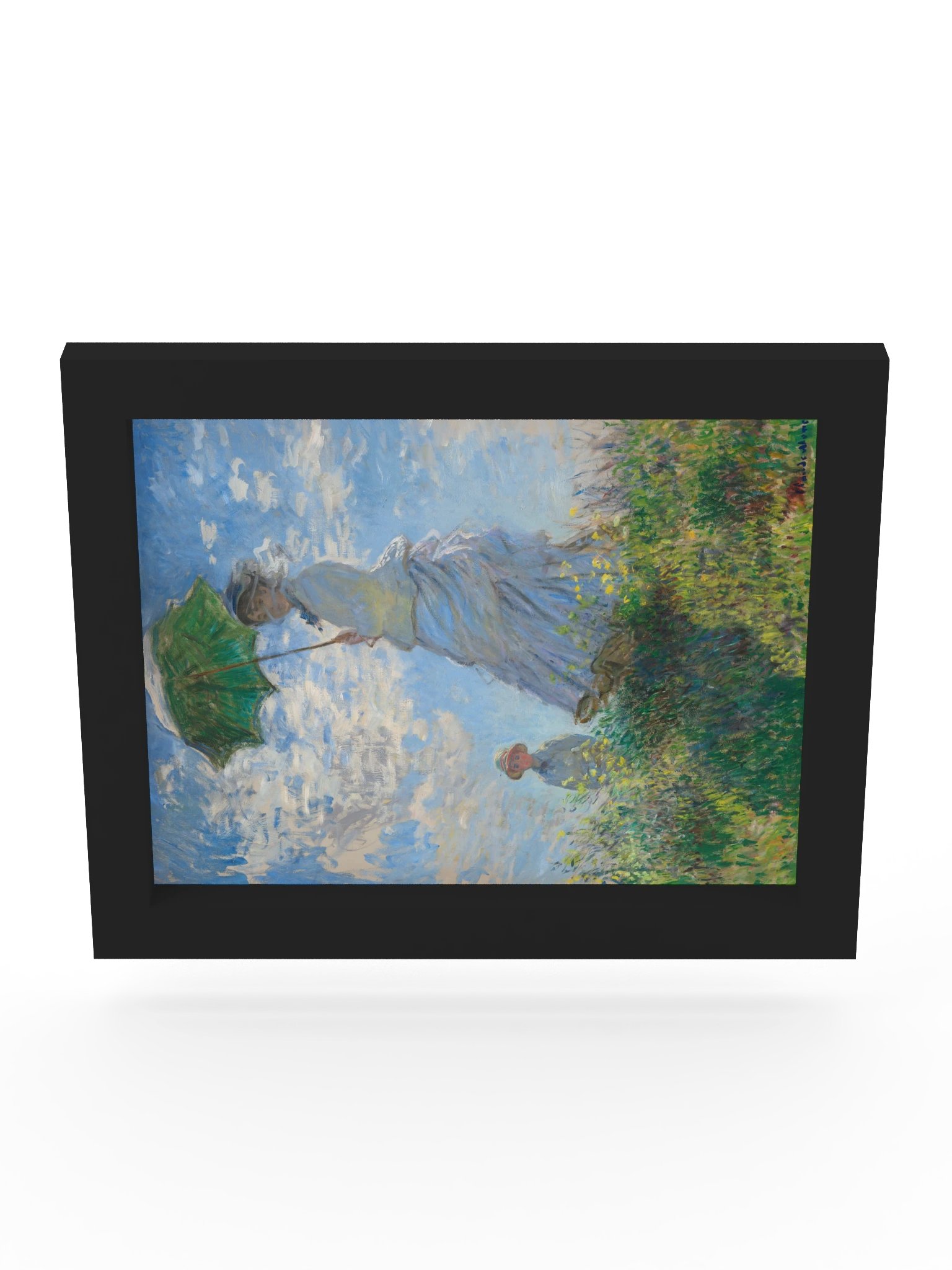Claude Monet, Woman with a Parasol (1875) Fine Art Print product image (80)
