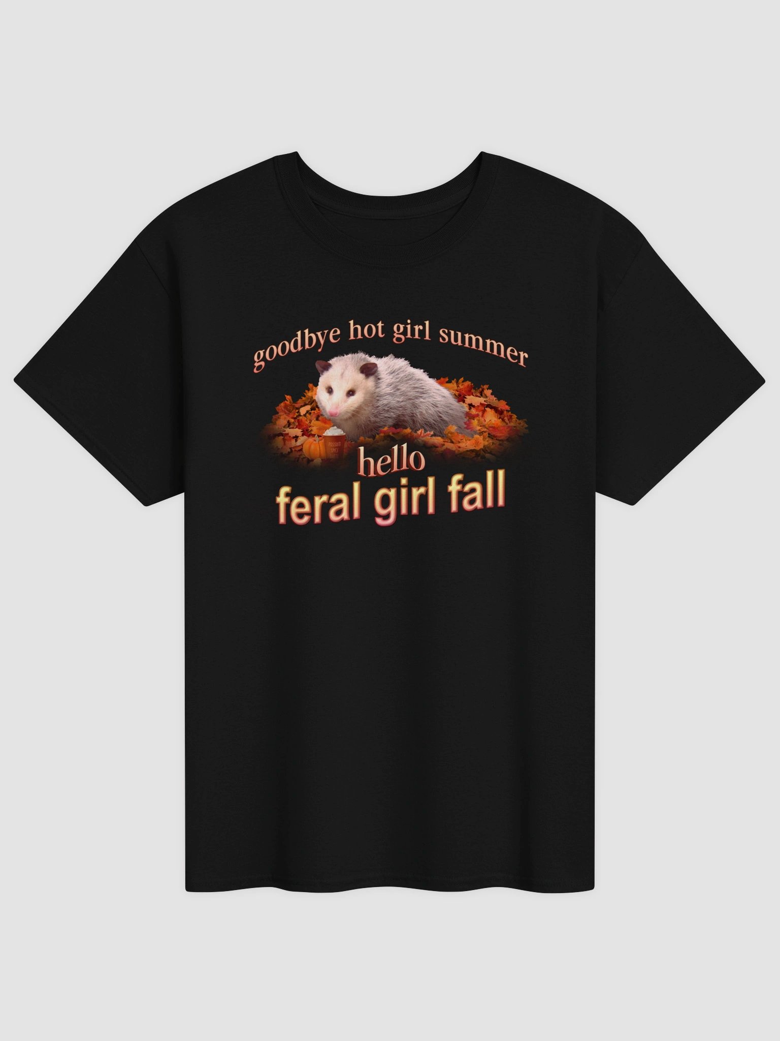 Feral Girl Fall T-shirt product image (1)