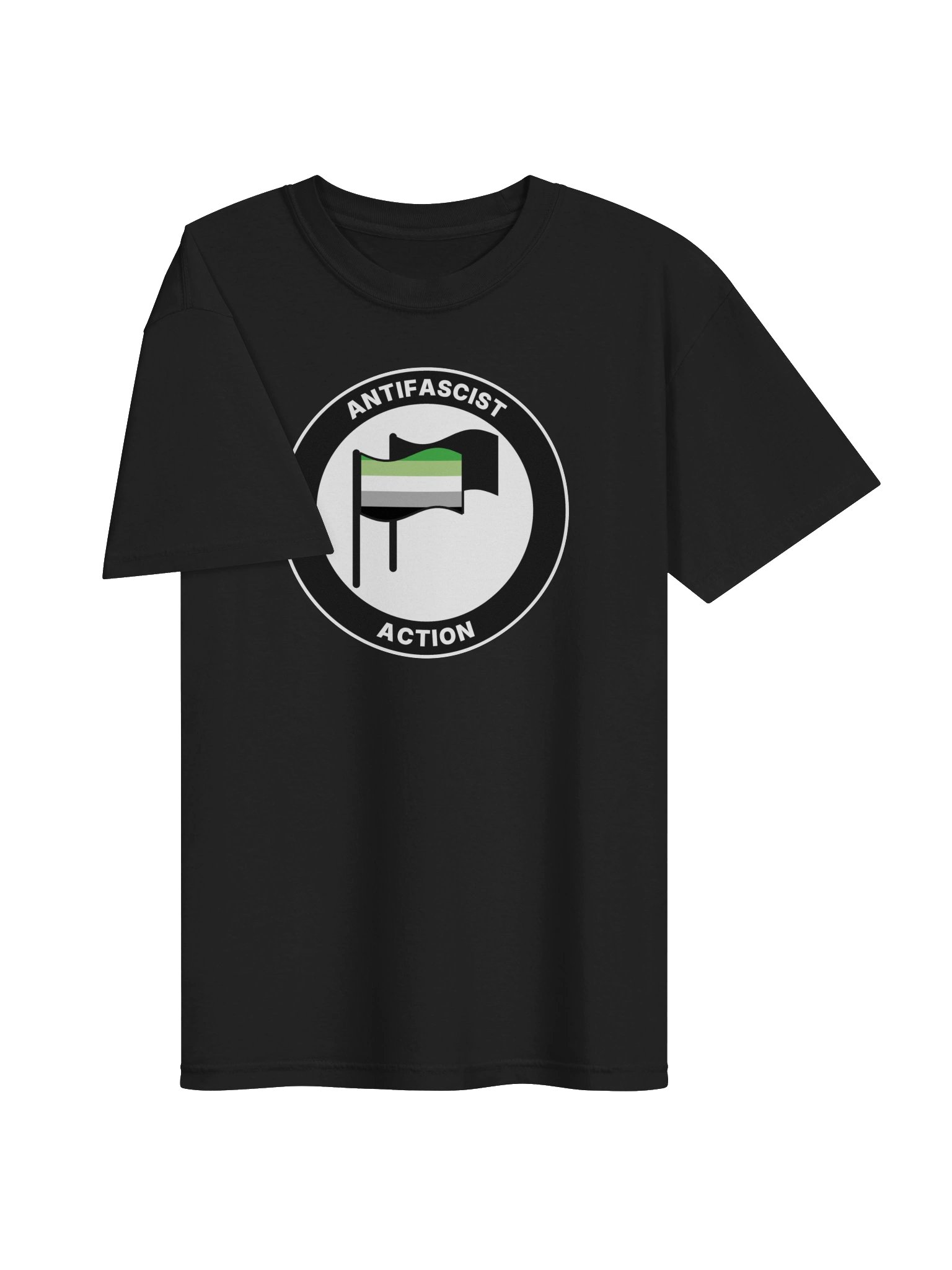 Antifa / Aromantic Pride T-Shirt product image (3)