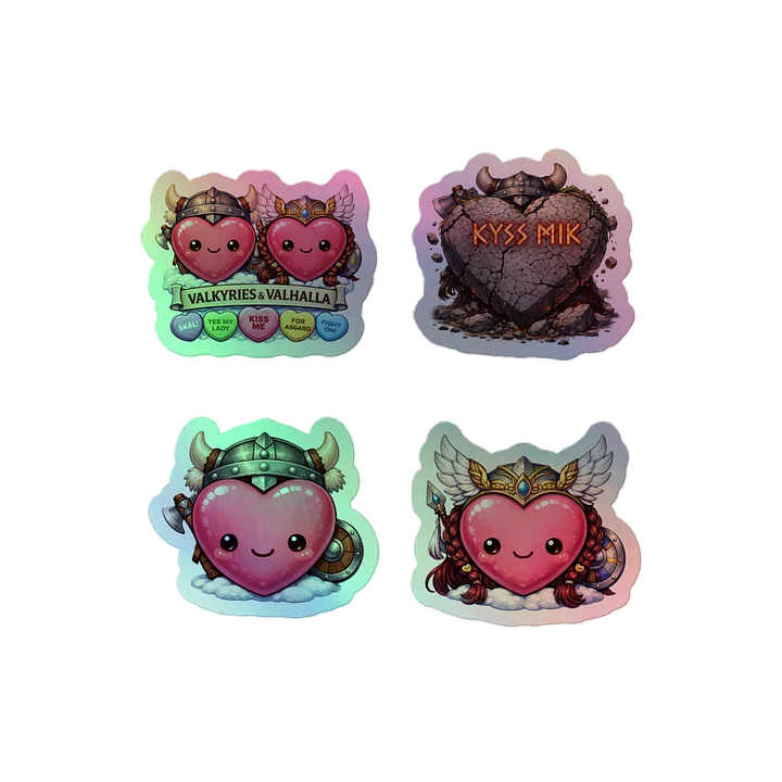 Valkyries & Valhalla Holographic Sticker Pack product image (2)