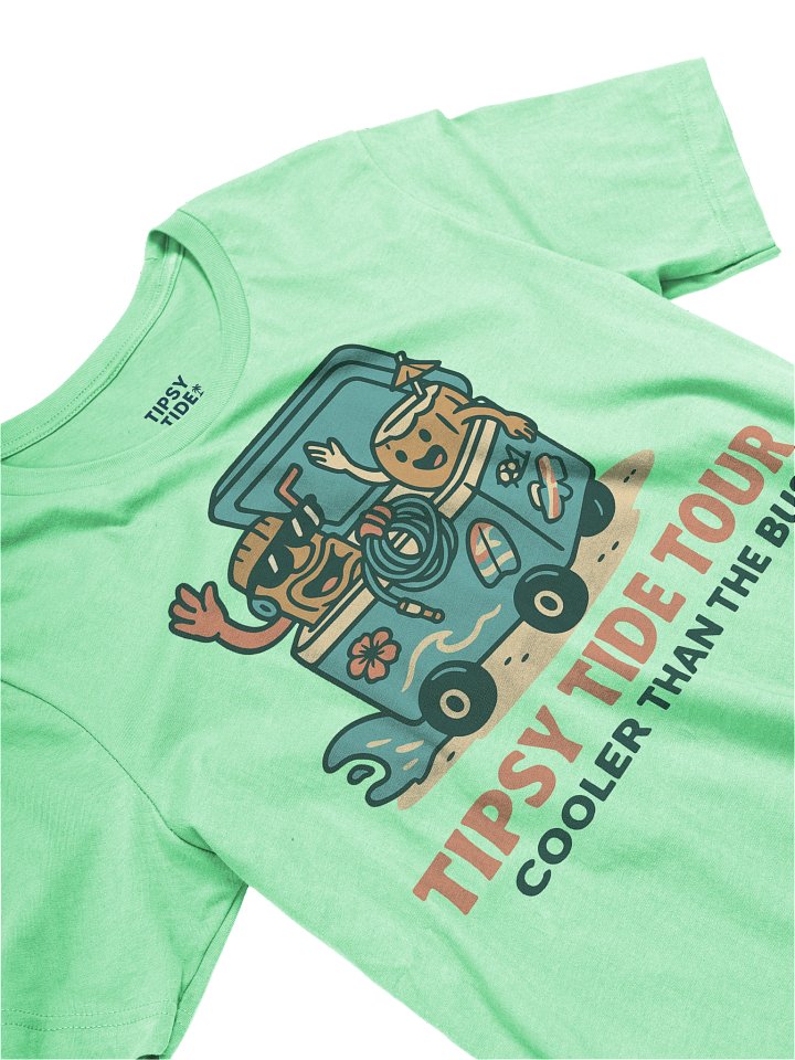 Tipsy Tide Tours Cooler T-Shirt product image (2)