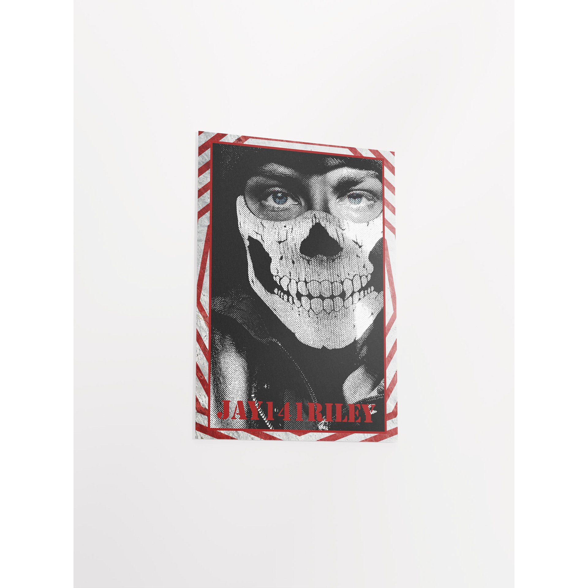 Halftone Jay Poster product image (20)