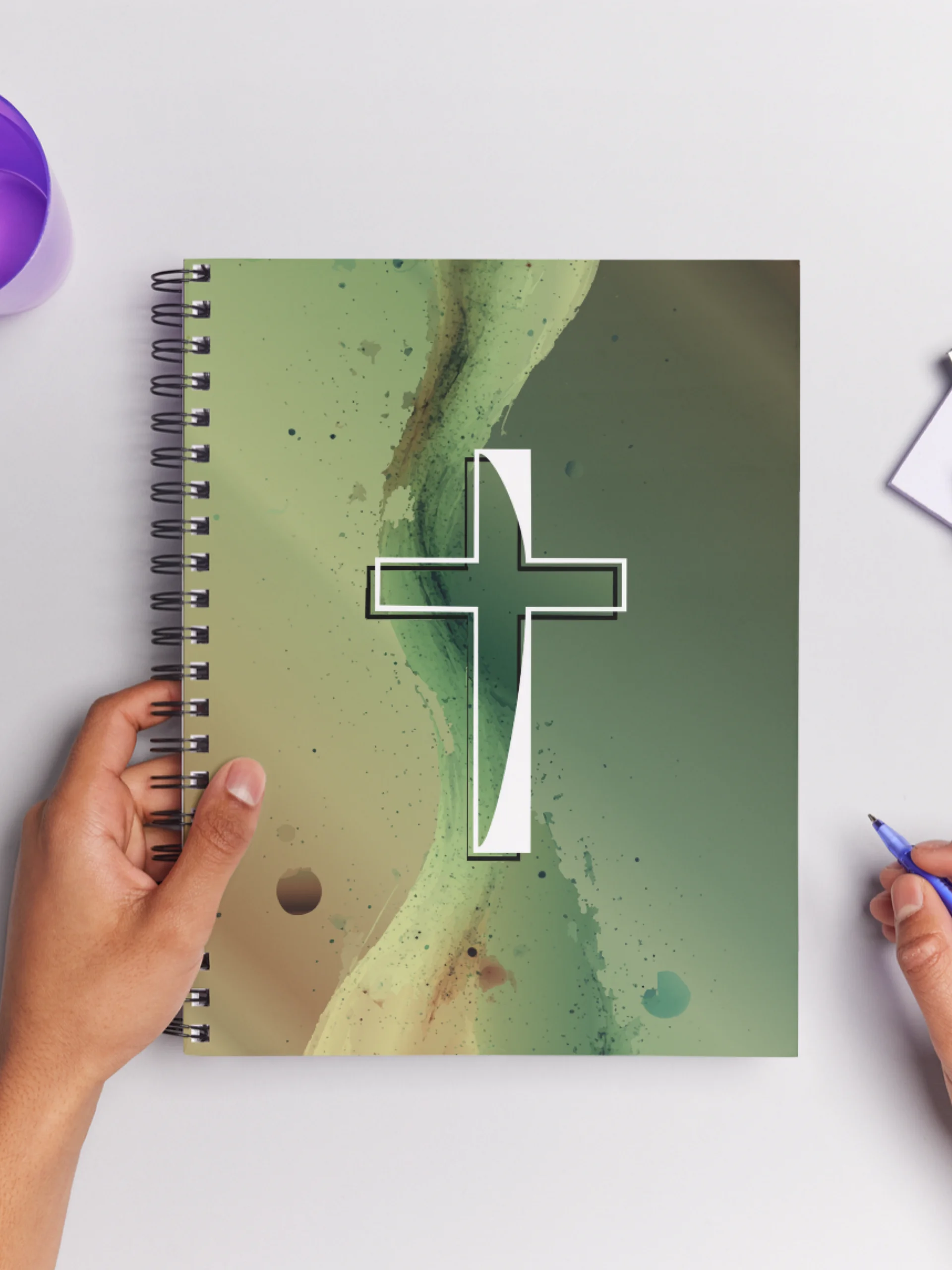 Rooted in Faith Christian Notebook product image (1)