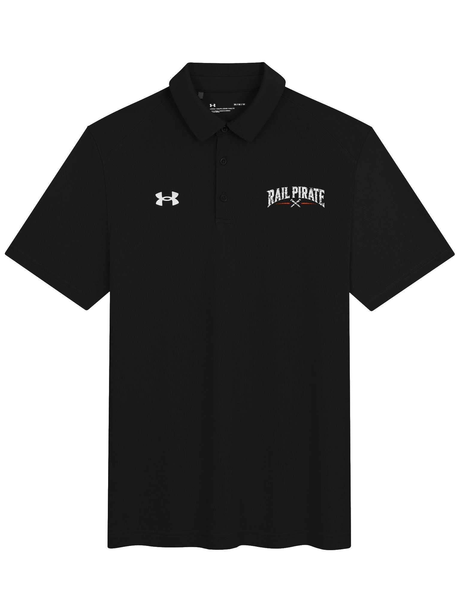 Rail Pirate™ Crossed Spikes Under Armour® Men’s Polo product image (1)