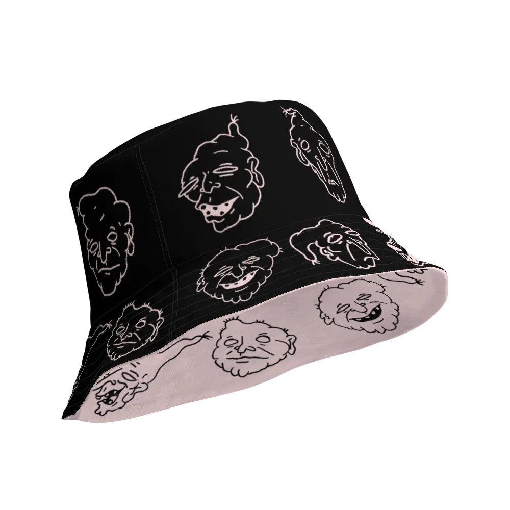DOODLE BUCKET (PINK REVERSABLE) product image (6)