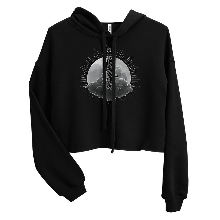 𝖆𝖗𝖎𝖆 crop hoodie product image (1)