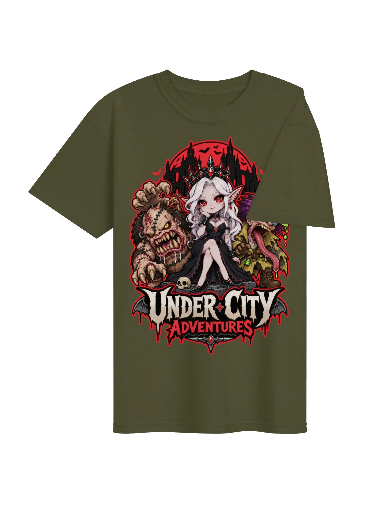 LAFFPRO UNDERCITY ADVENTURES - ANIME STYLE TEE product image (12)