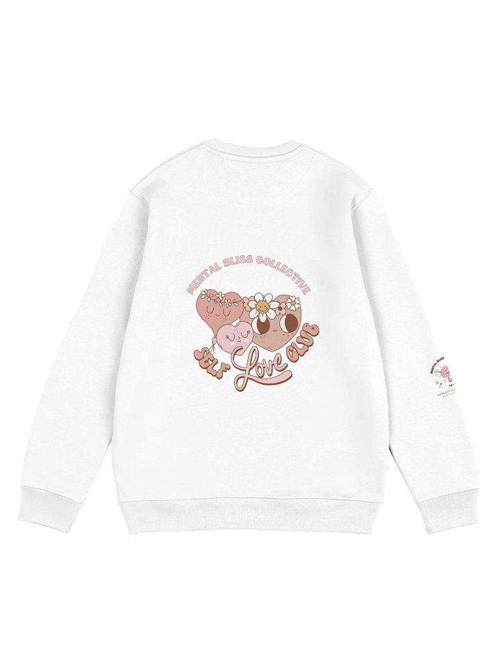 "Self Love Club" Unisex Eco Sweatshirt – Join the Movement of Self-Care product image (2)
