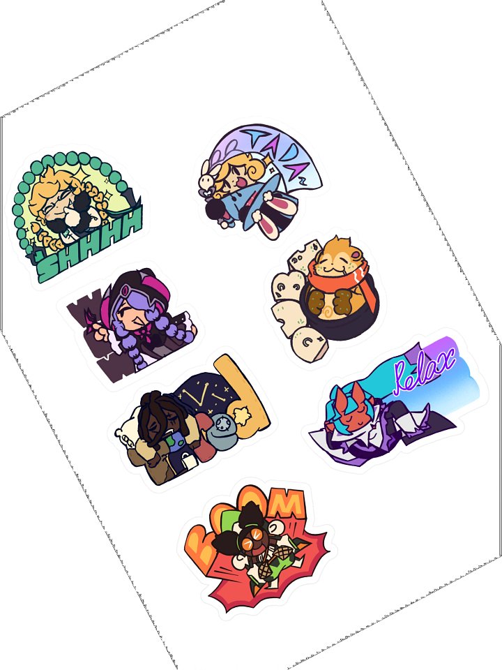 Strike Cooldown - Striker Sticker Sheet product image (2)