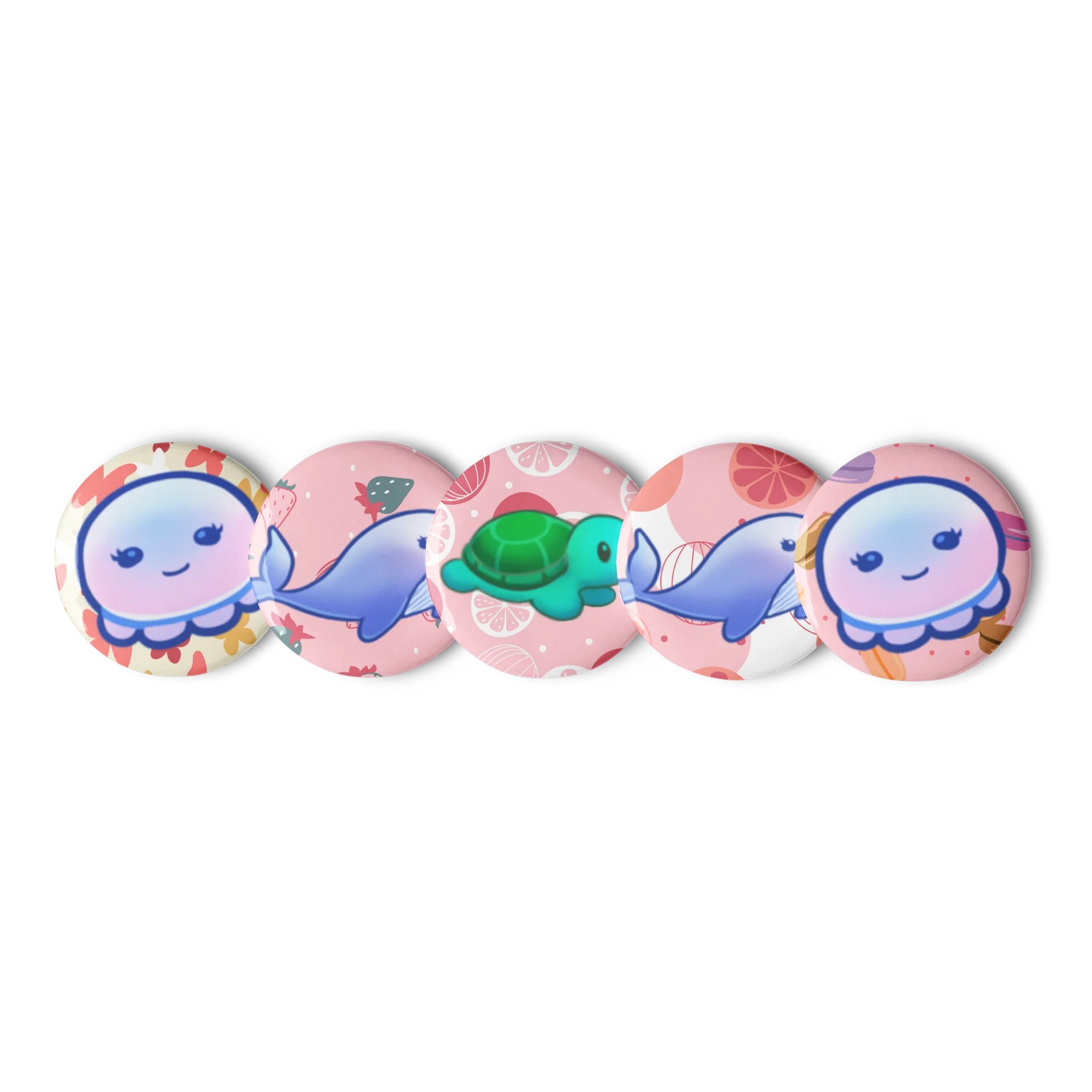Summer Sea Creatures - Buttons product image (1)