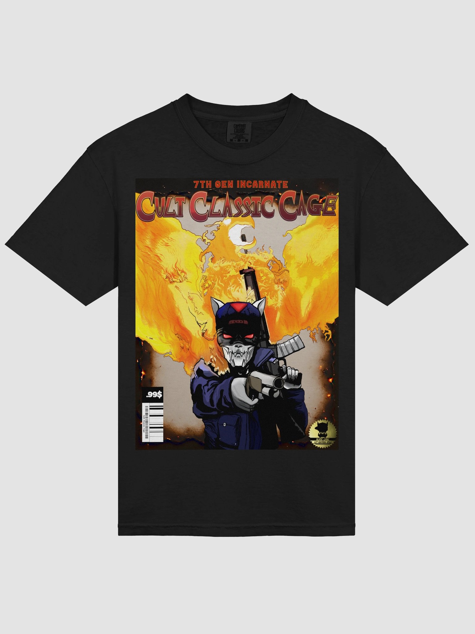 Metalikat Terminator Heavyweight T-Shirt product image (5)