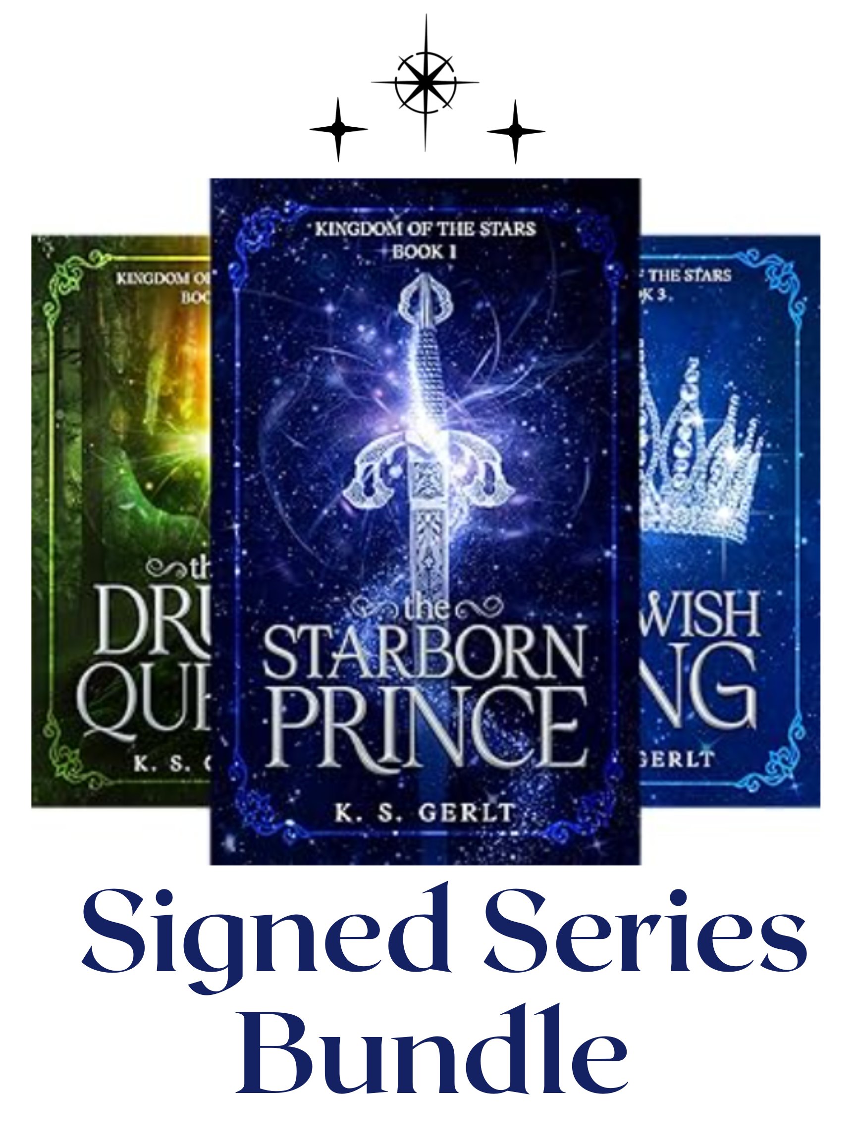 The Kingdom of the Stars Series Signed Paperback Bundle product image (1)