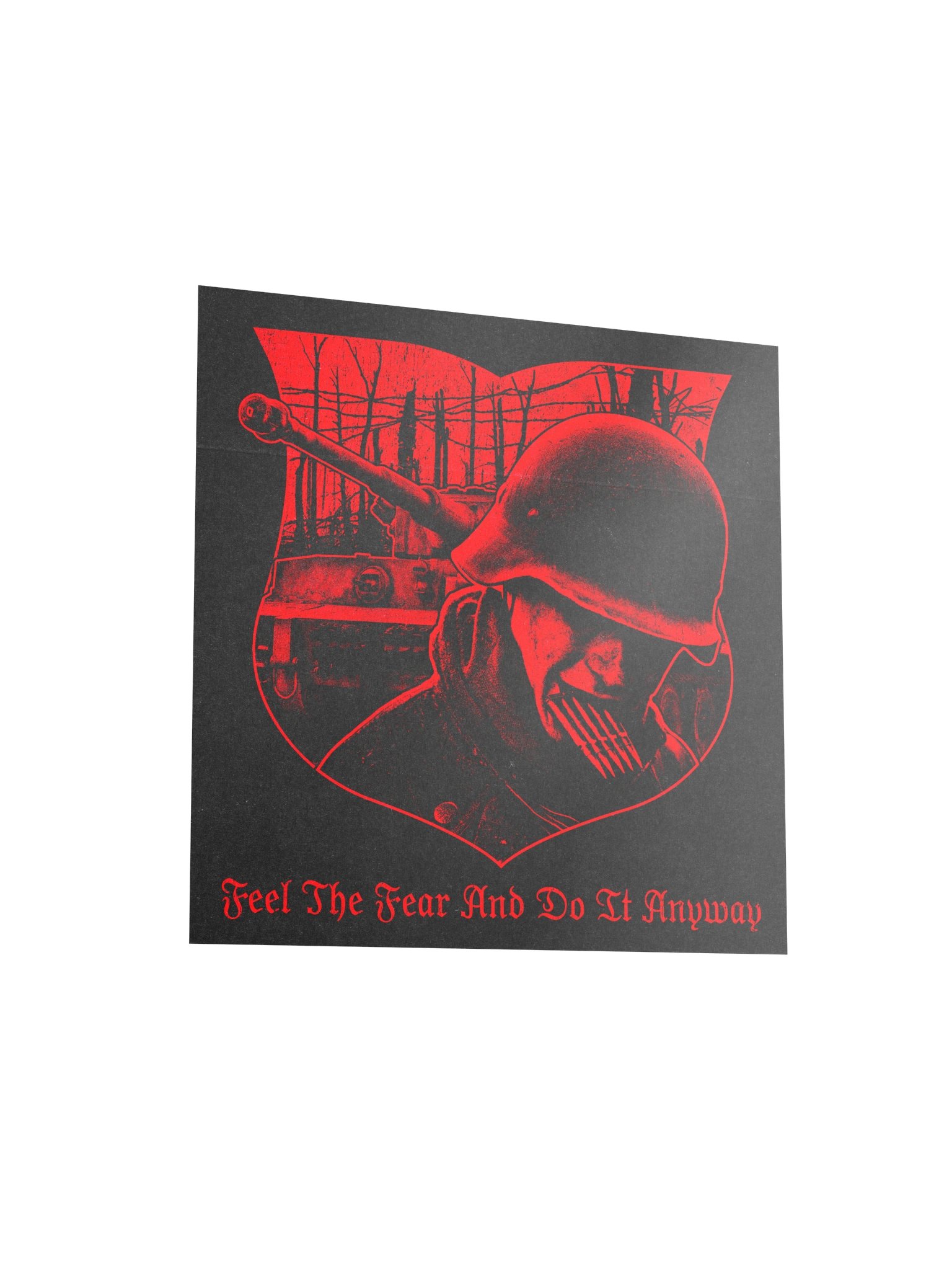 FEEL THE FEAR POSTER RED product image (11)