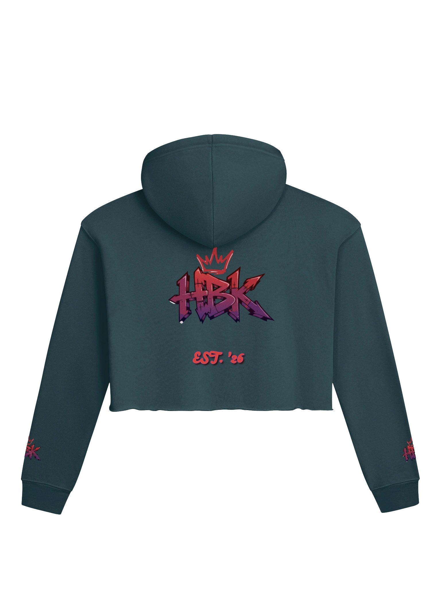 Midnight Mystery Crop Hoodie product image (8)