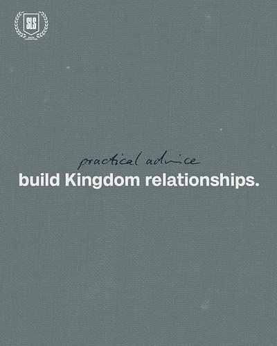 Kingdom relationships aren’t built around comfort or convenience—they’re built around pursuing Jesus together. The right peop...