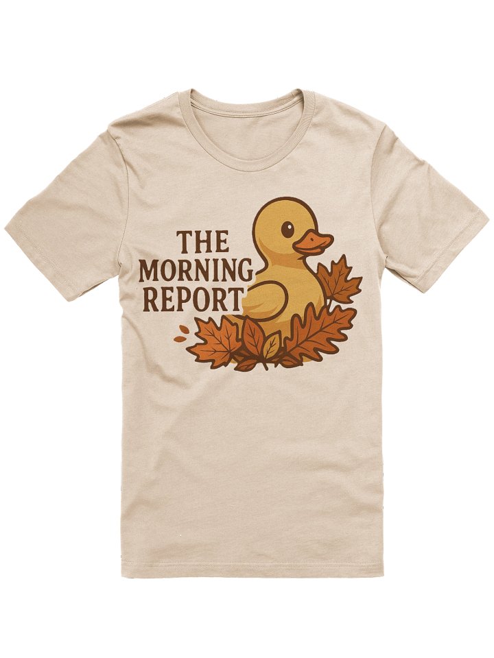 The Autumn Morning Report Ladies T product image (3)