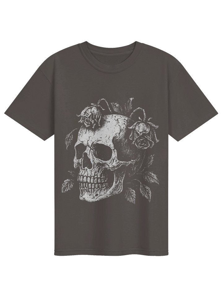 Skull & Roses // Heavyweight Vintage Graphic Tee product image (1)