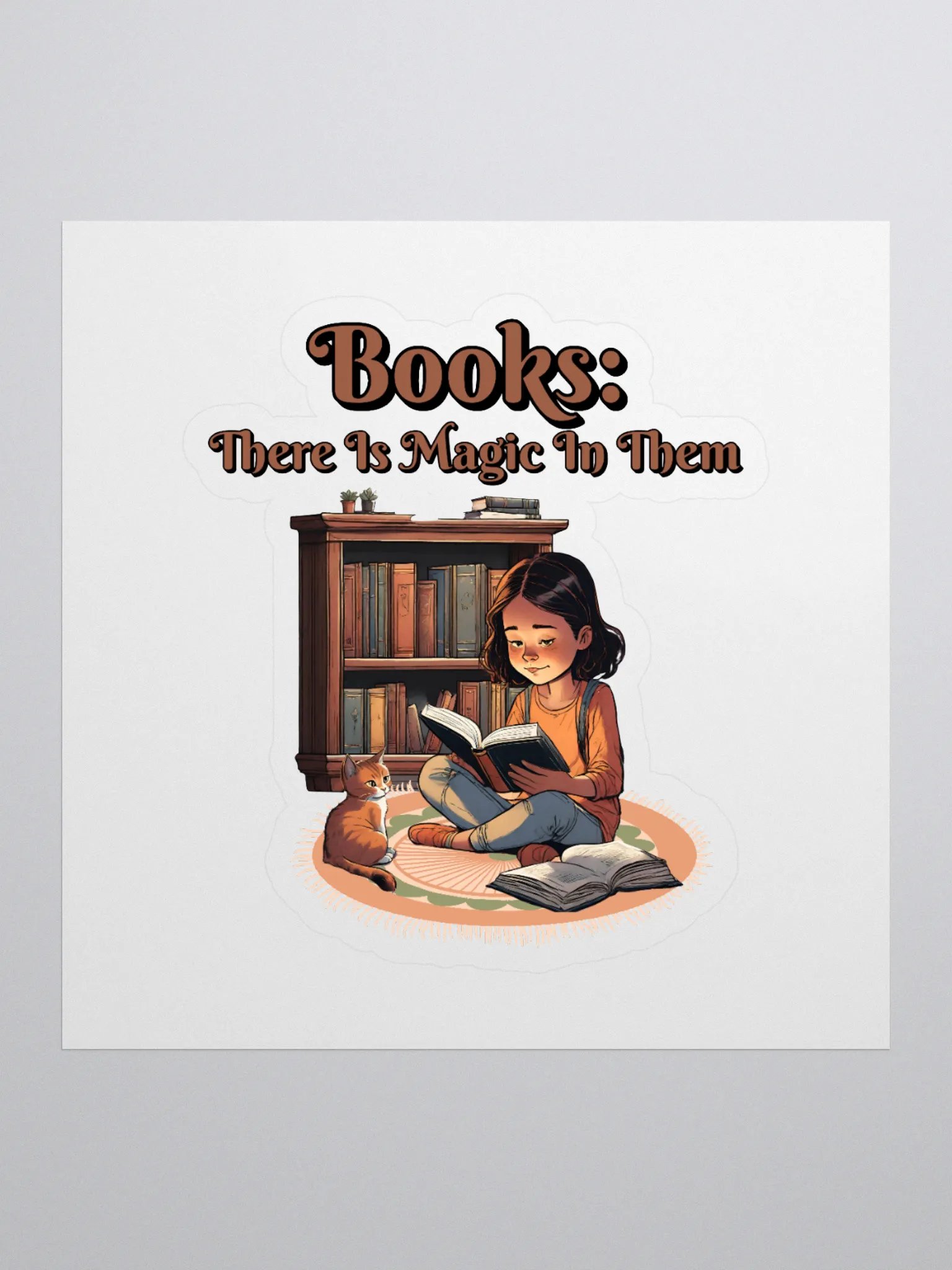 Books: There Is Magic In Them Sticker product image (1)
