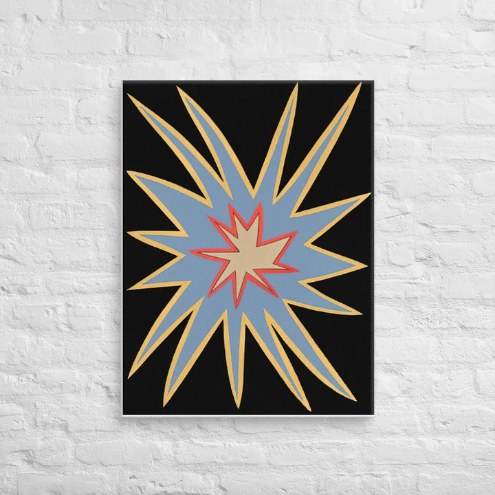 Bedroom Ceiling Starburst on canvas (30" x 40") product image (2)
