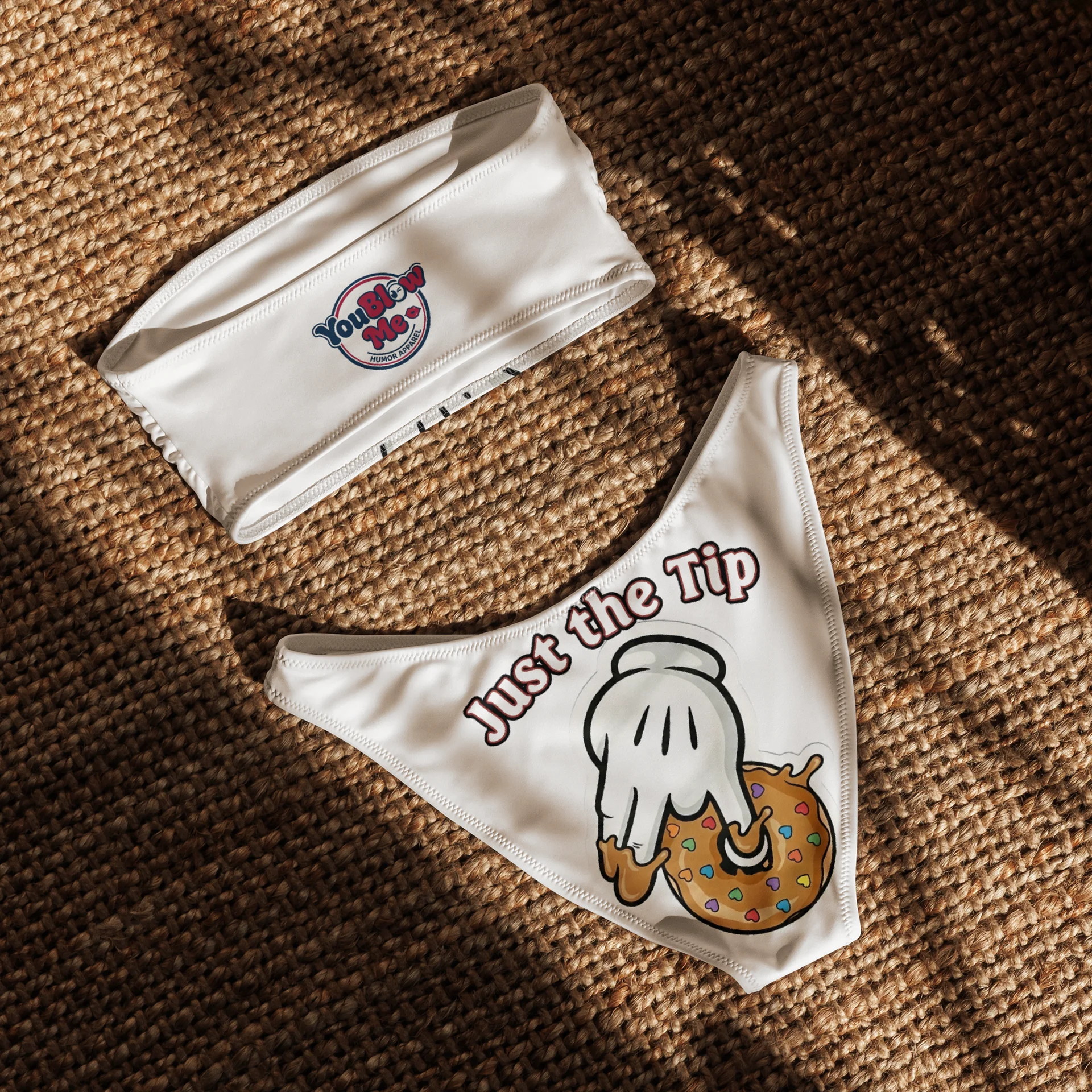 Just The Tip - Bandeau Bikini Set - 11 Sizes (XS to 6XL) product image (7)