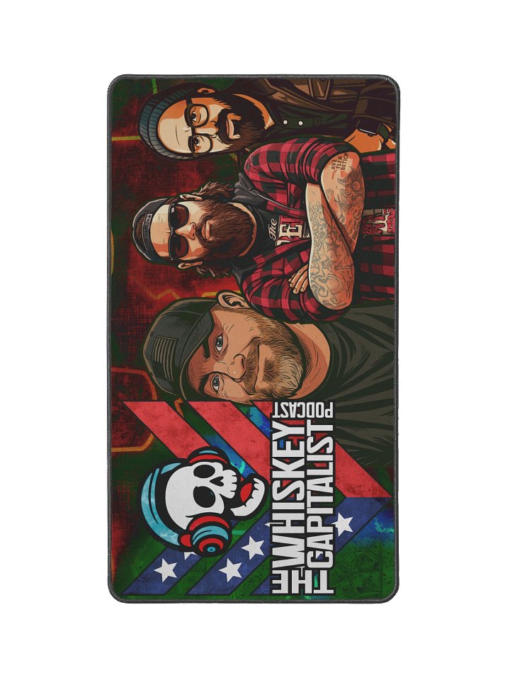 Skull Logo Desk Mat 12" x 22" product image (1)