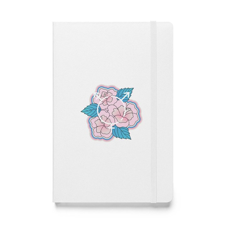 LGBTQIAP2S+ 2025, Trans Flower with Symbol, Journal product image (1)