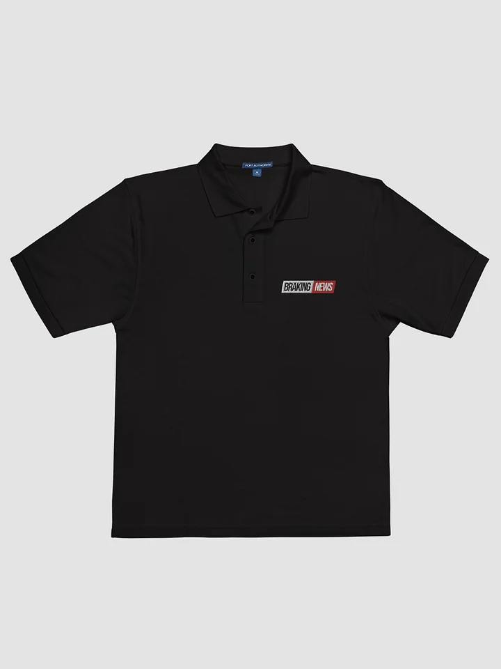 braking news polo shirt product image (2)