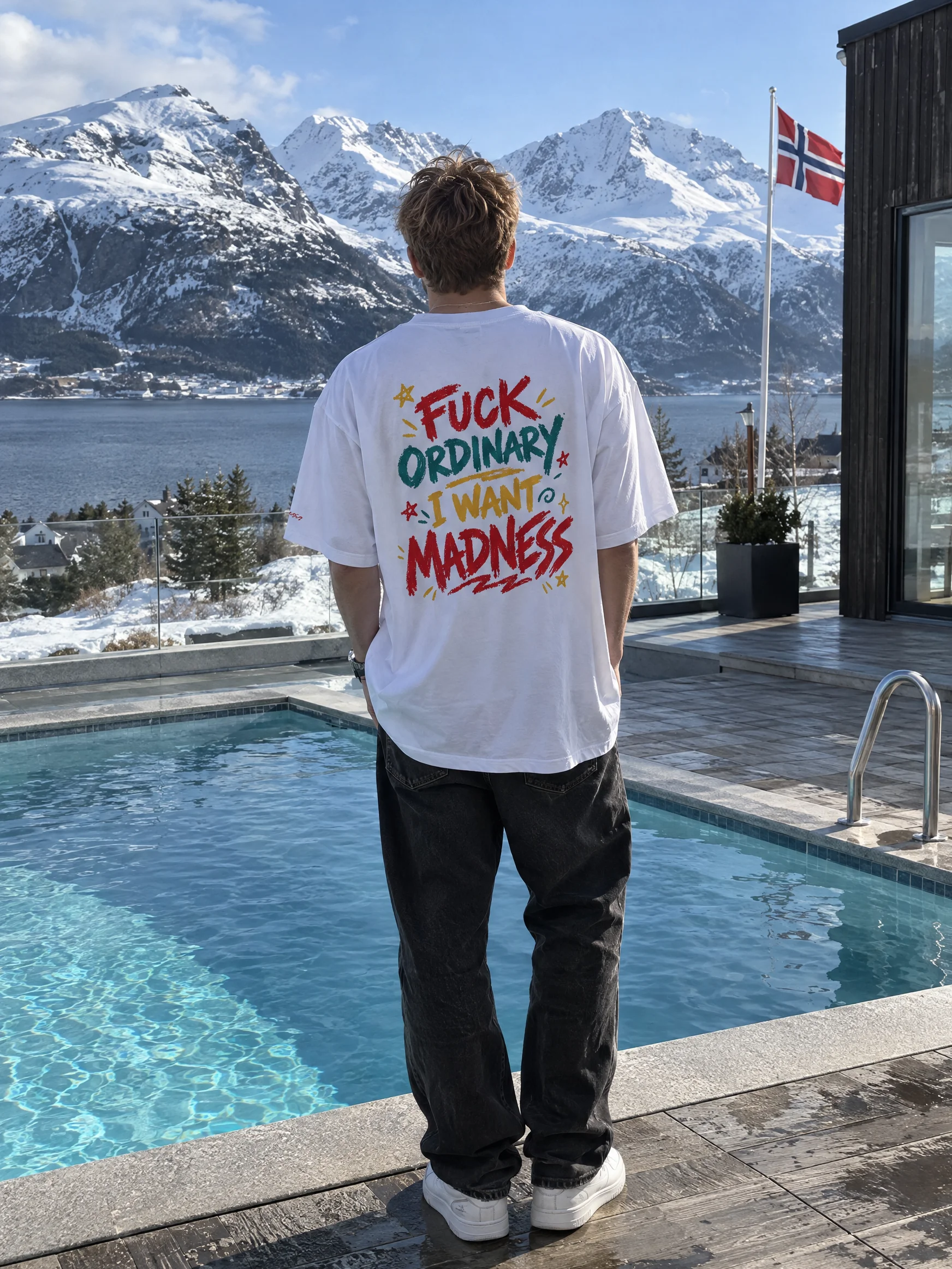Fuck ordinary. I want Madness. — White, photo 5