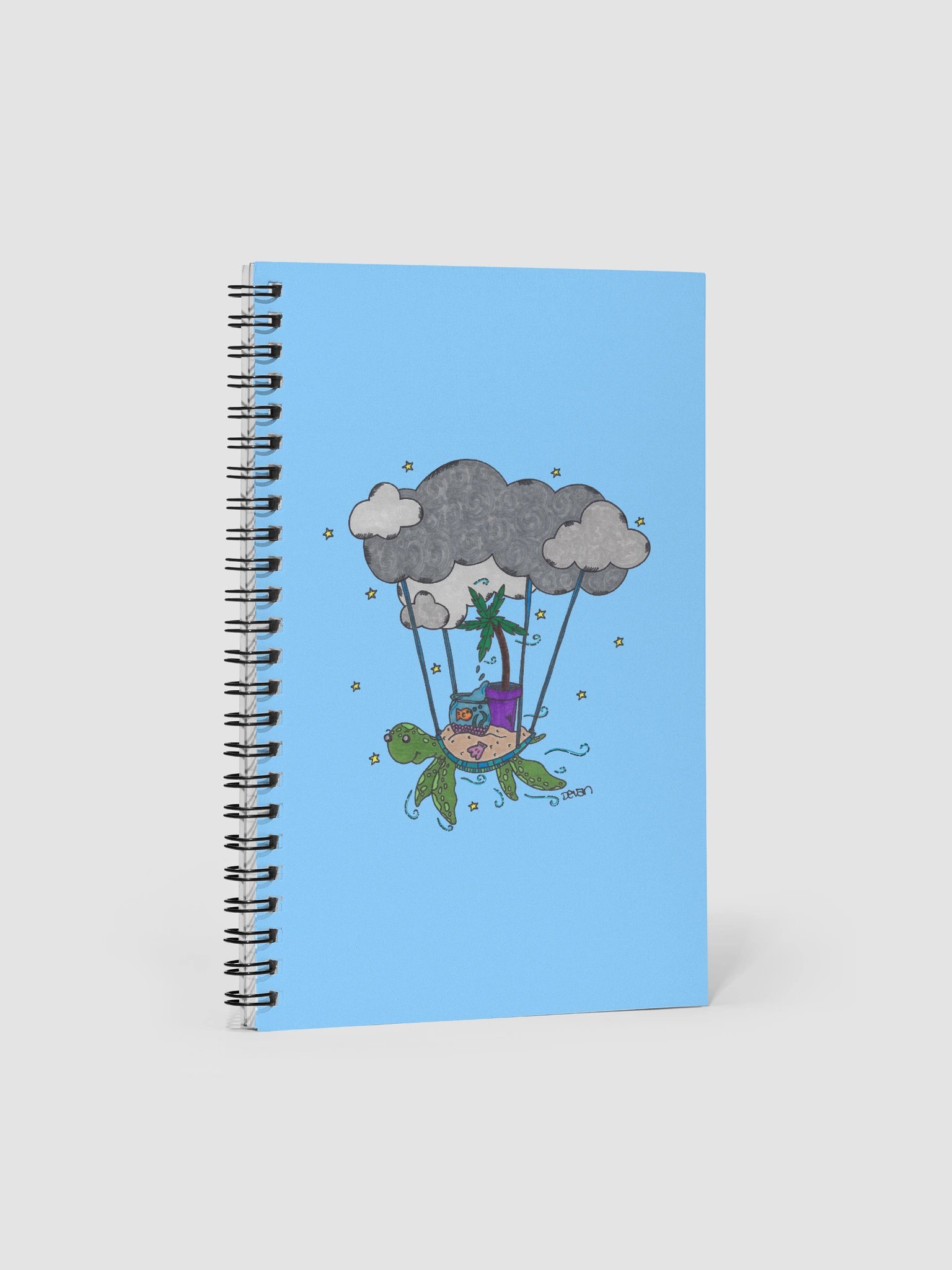 Flying Turtle Notebook product image (1)