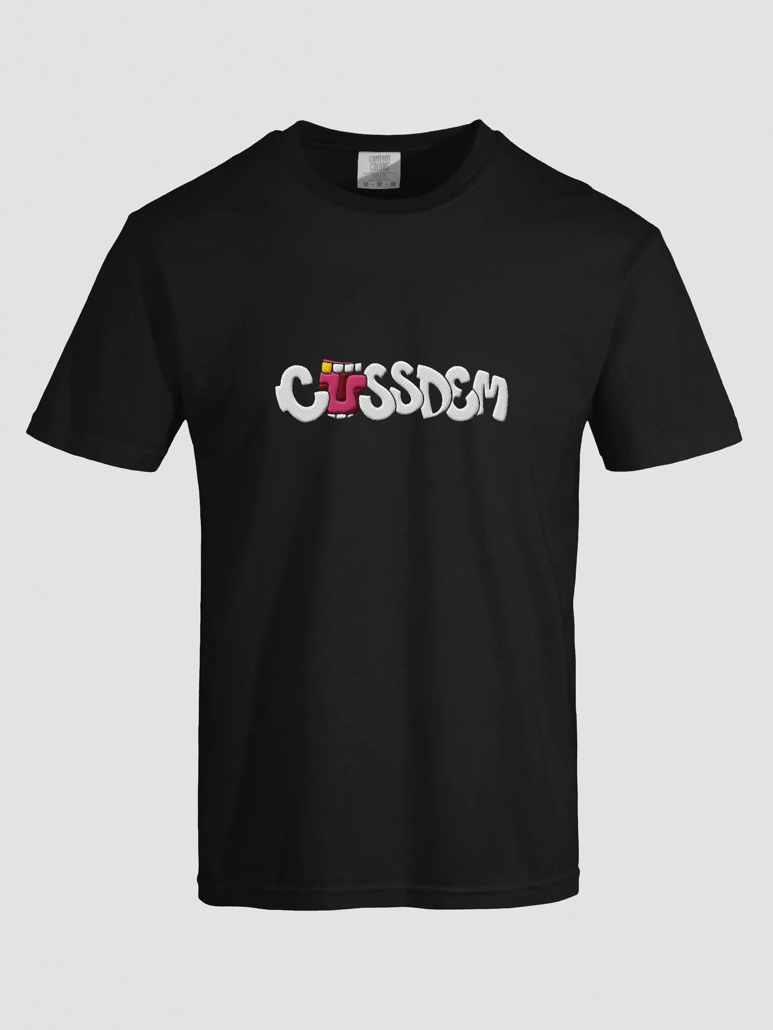 CUSSDEM Graffiti Mono Tee product image (1)