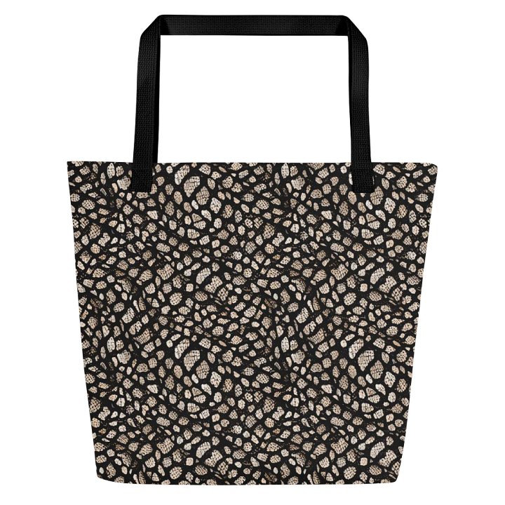 Brown Skin Snake Tote Bag product image (1)