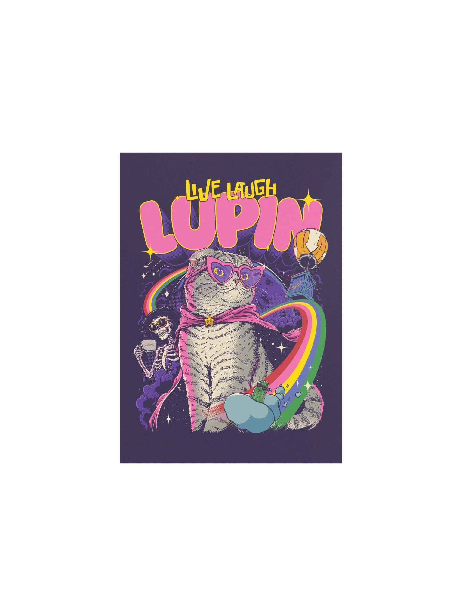 Live Laugh Lupin Poster product image (5)
