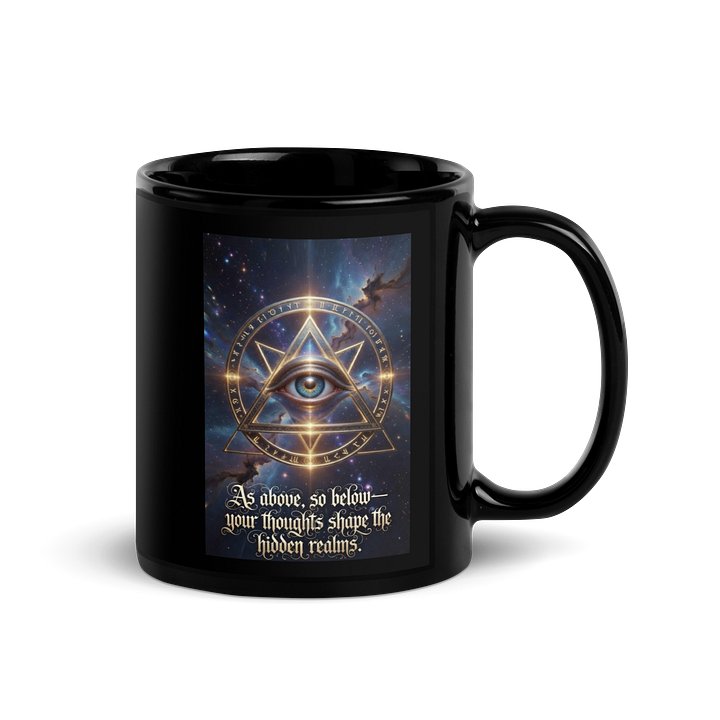 As Above, So Below -Black Mug product image (3)