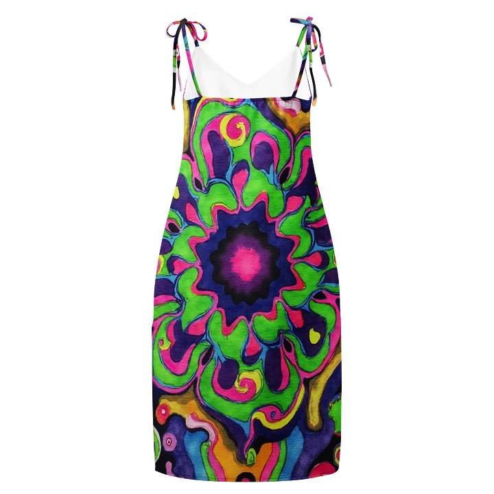 Barry Grady Psycedelic All-Over Slip Dress product image (2)