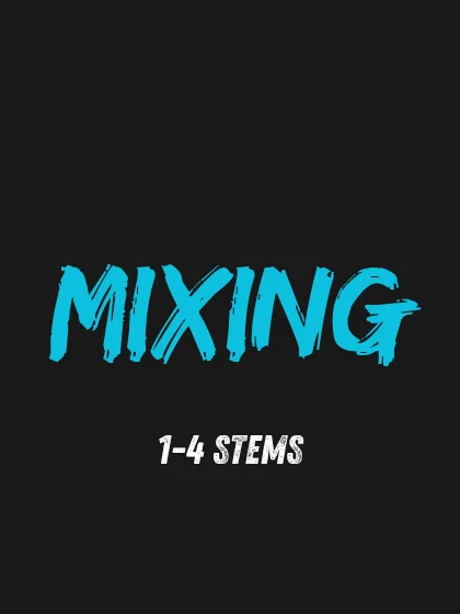 Mix Only — Single Track (1–4 stems) product image (1)