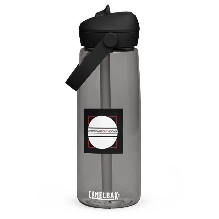 HOMETOWNTOUCHDOWN Logo Design Water Bottle product image (1)