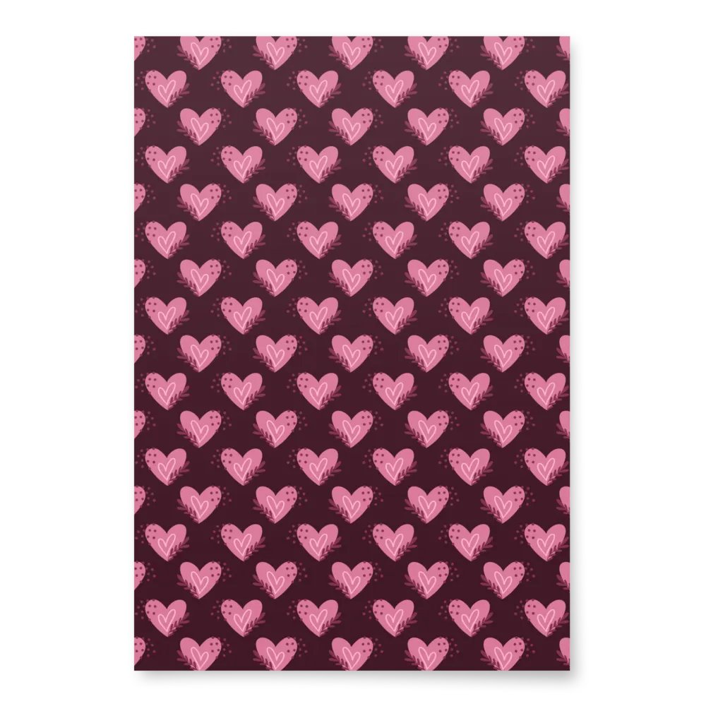Valentine Love Wrapping Paper Set of 3 product image (4)